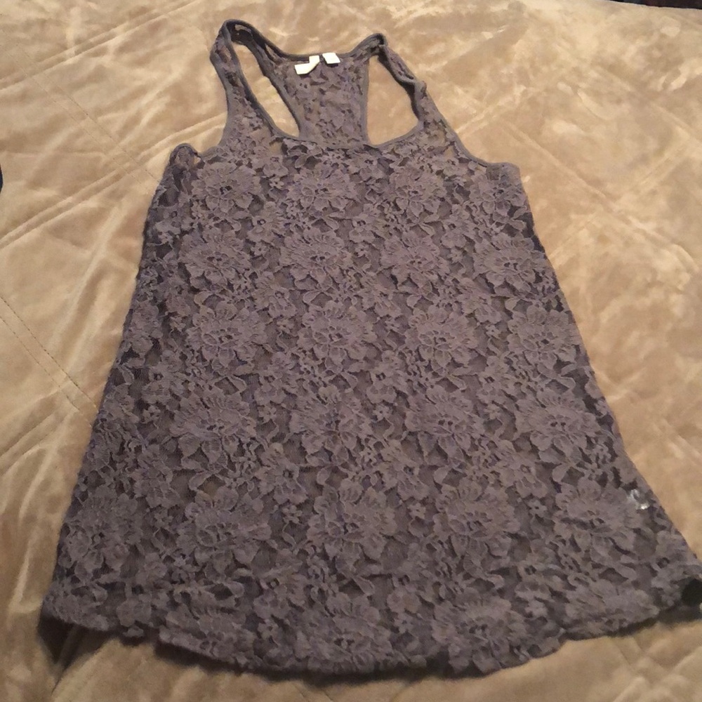 Lace summer tank top